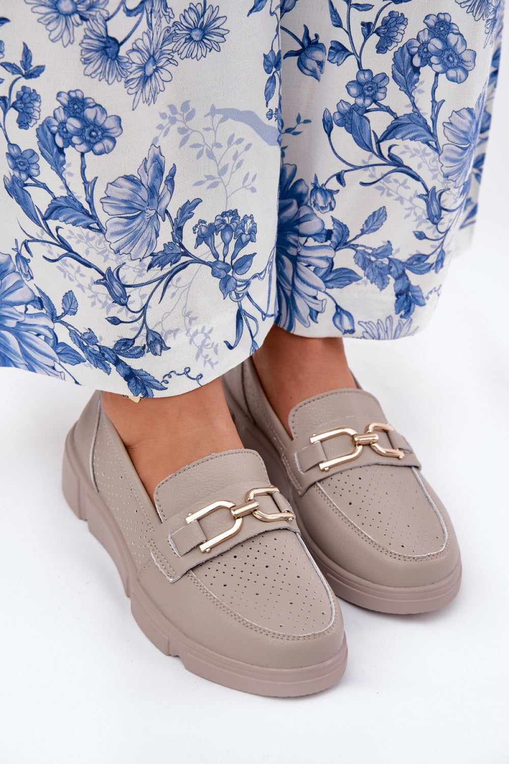 Moccasins femme Step in style — beige