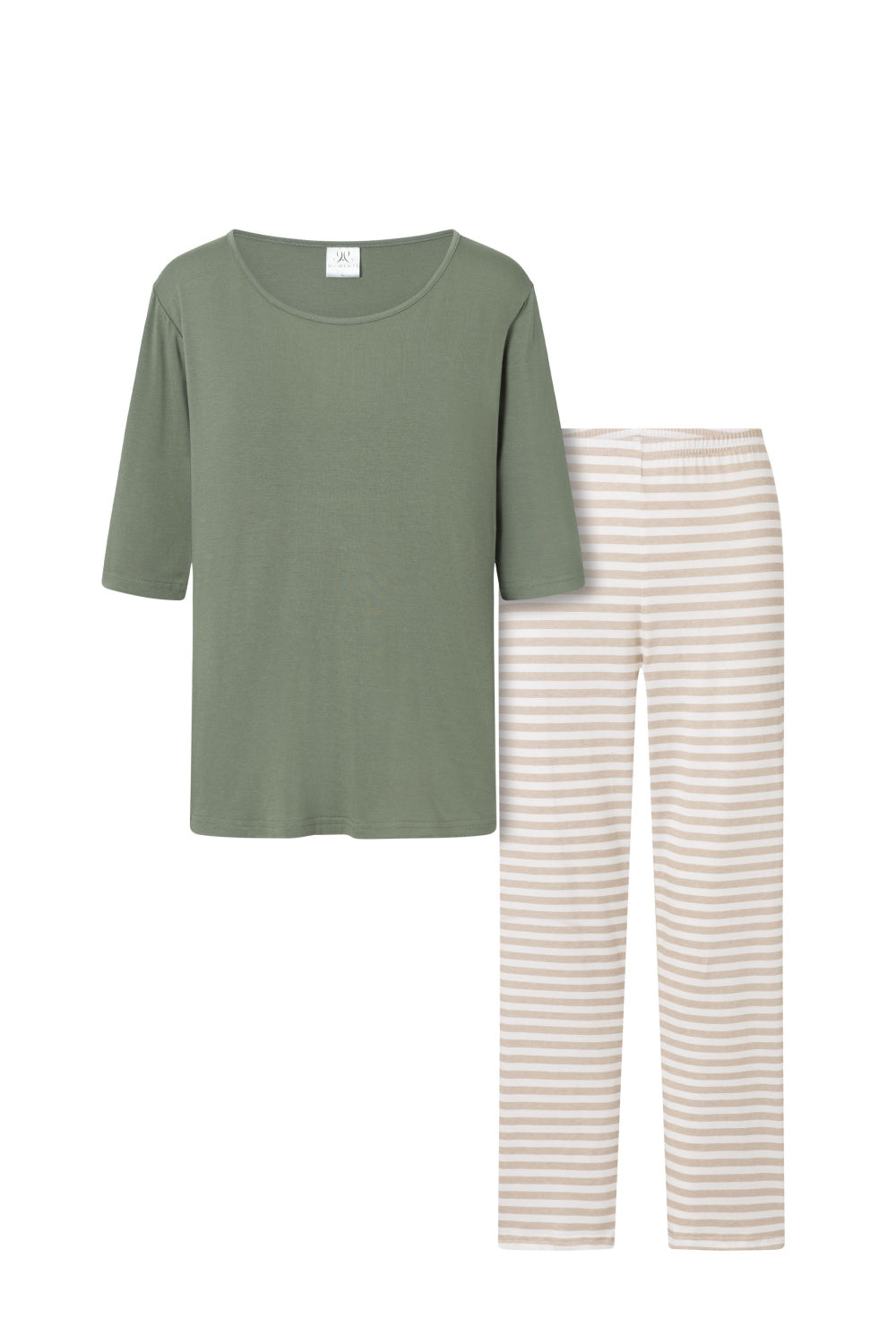 Pyjama femme Momenti Per Me — vert