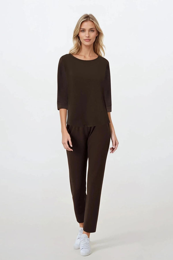 Pyjama femme Momenti Per Me — brun
