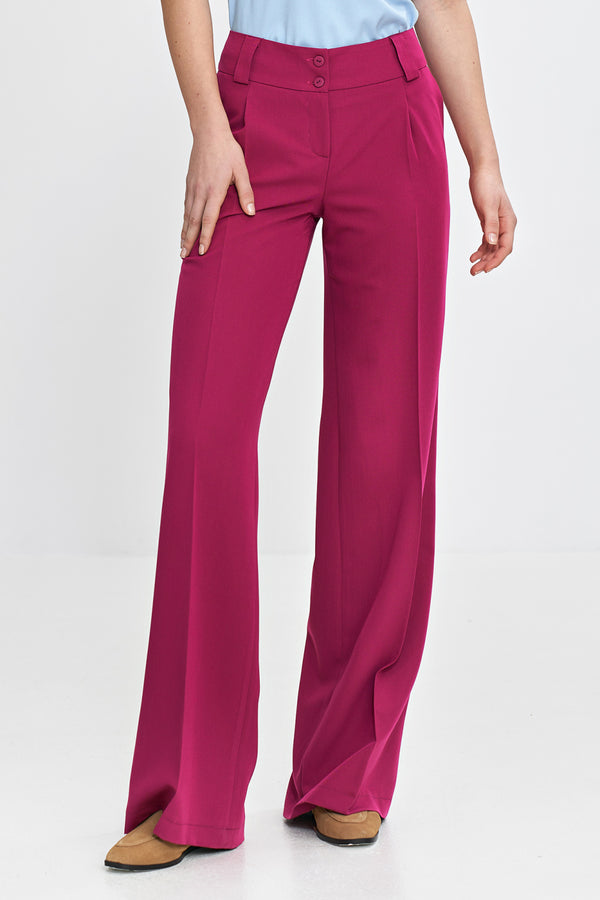 Chaussures à talons femme Nife Pantalon Long Pantalon — violet