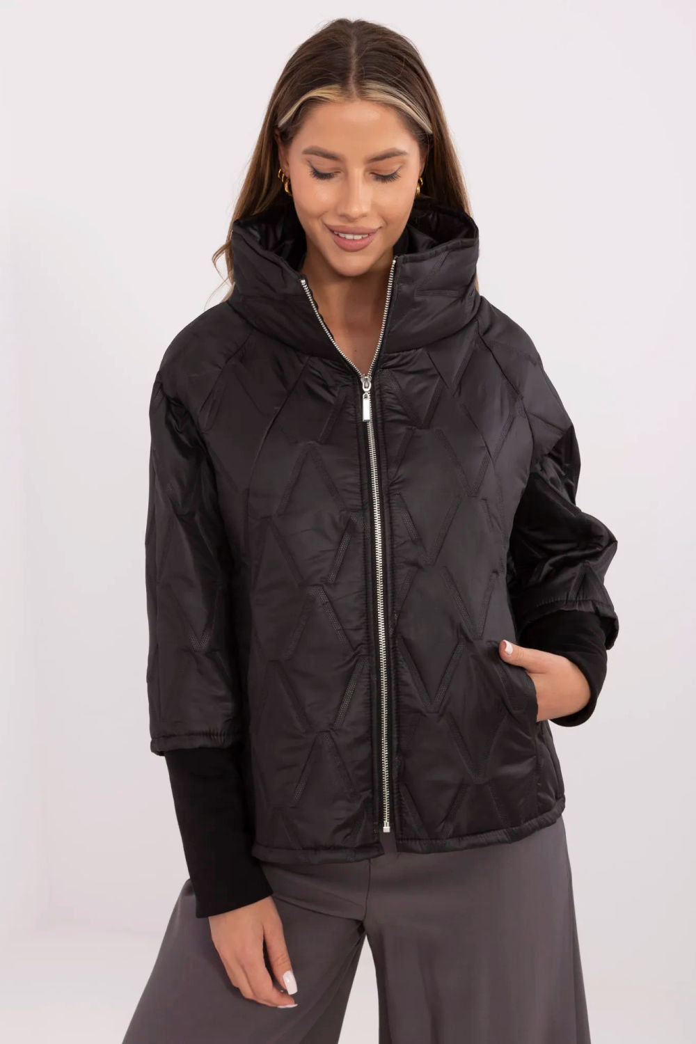 Veste femme Italy Moda — noir