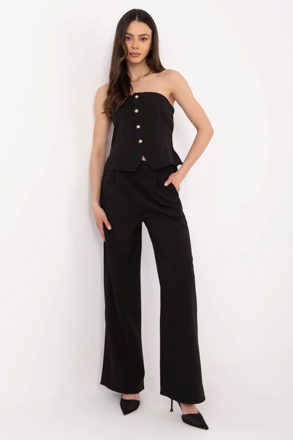 Ensemble lingerie femme Italy Moda L Ensemble L — noir