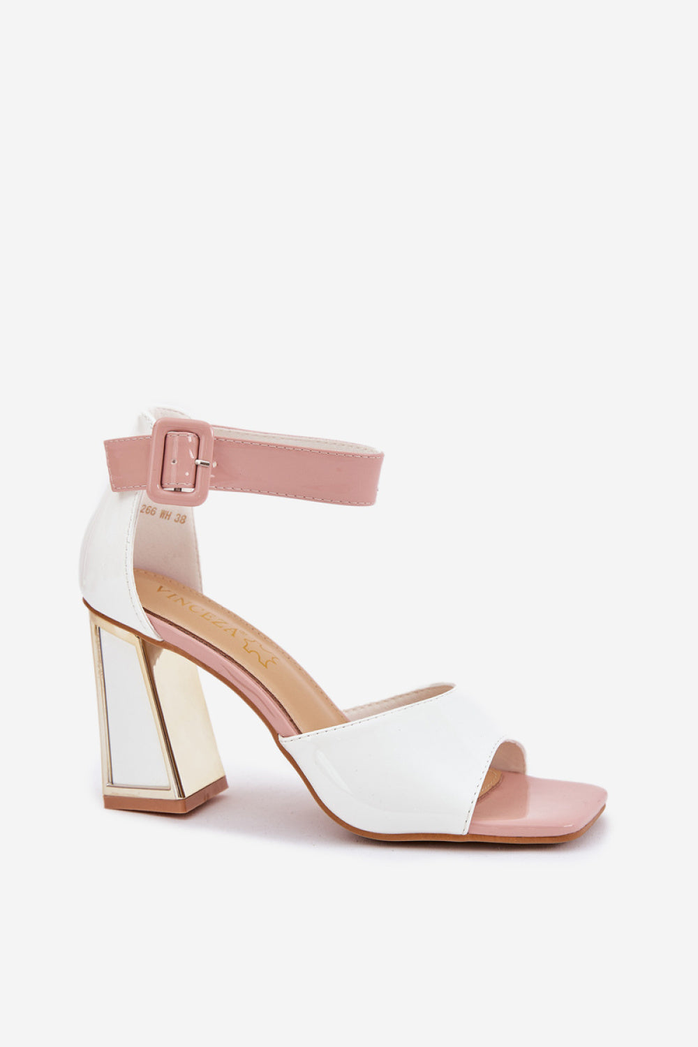 Sandales femme Step in style À Talons À — blanc
