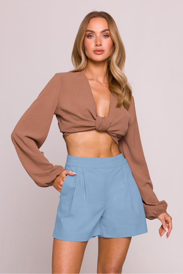 Chaussures à talons femme Moe Shorts Shorts — bleu
