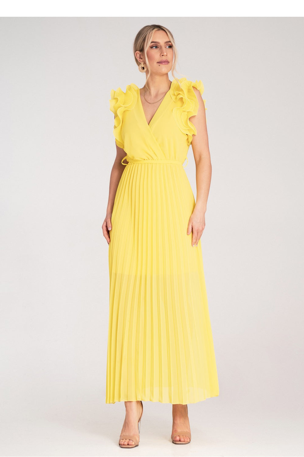 Robe femme Figl De Cocktail De — jaune