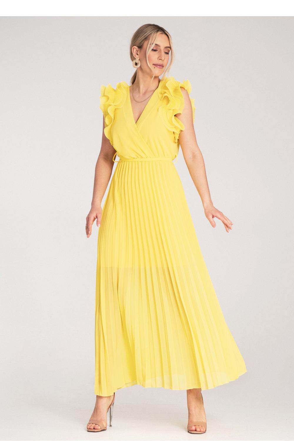 Robe femme Figl De Cocktail De — jaune