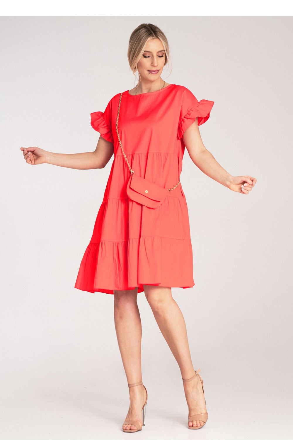 Robe femme Figl De Jour De — rouge