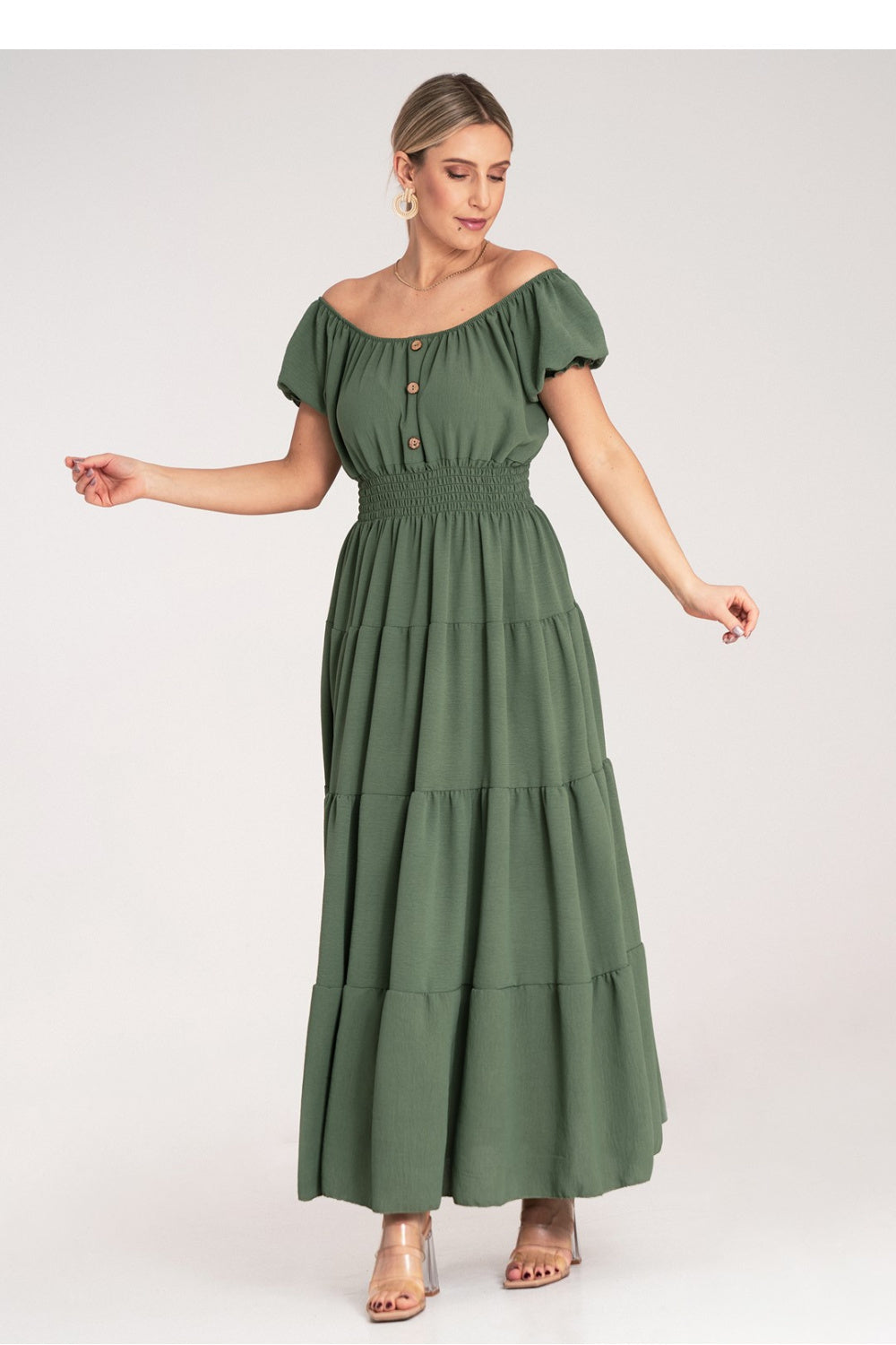 Robe femme Figl De Jour De — vert