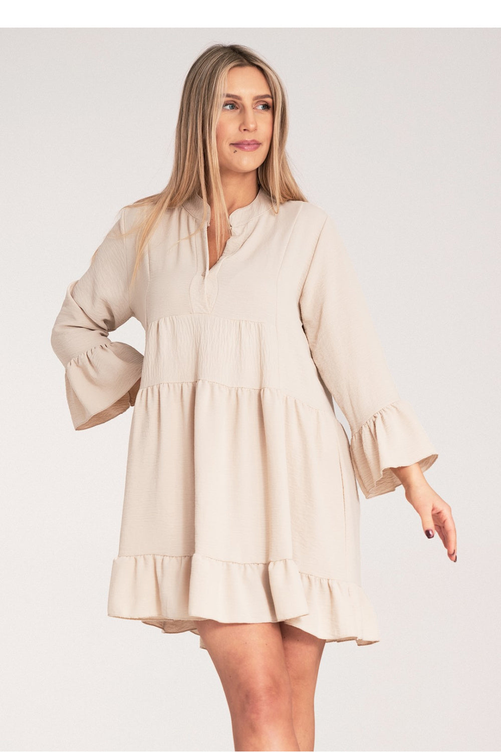 Robe femme Figl De Jour De — beige