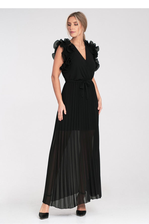Robe femme Figl Longue Longue — noir