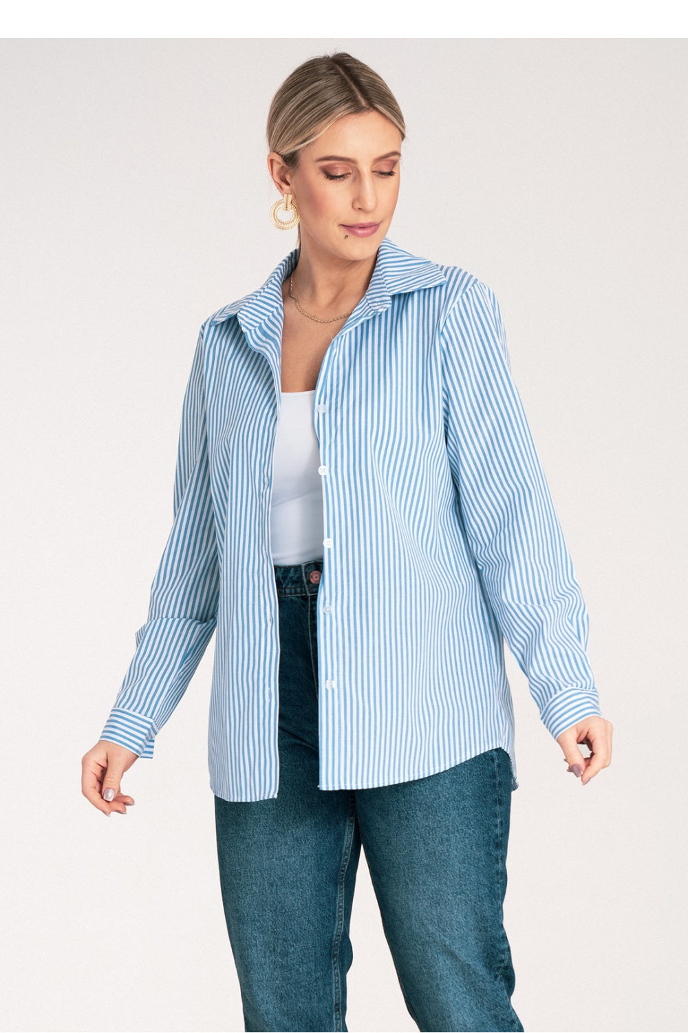 Blouse femme Figl — bleu