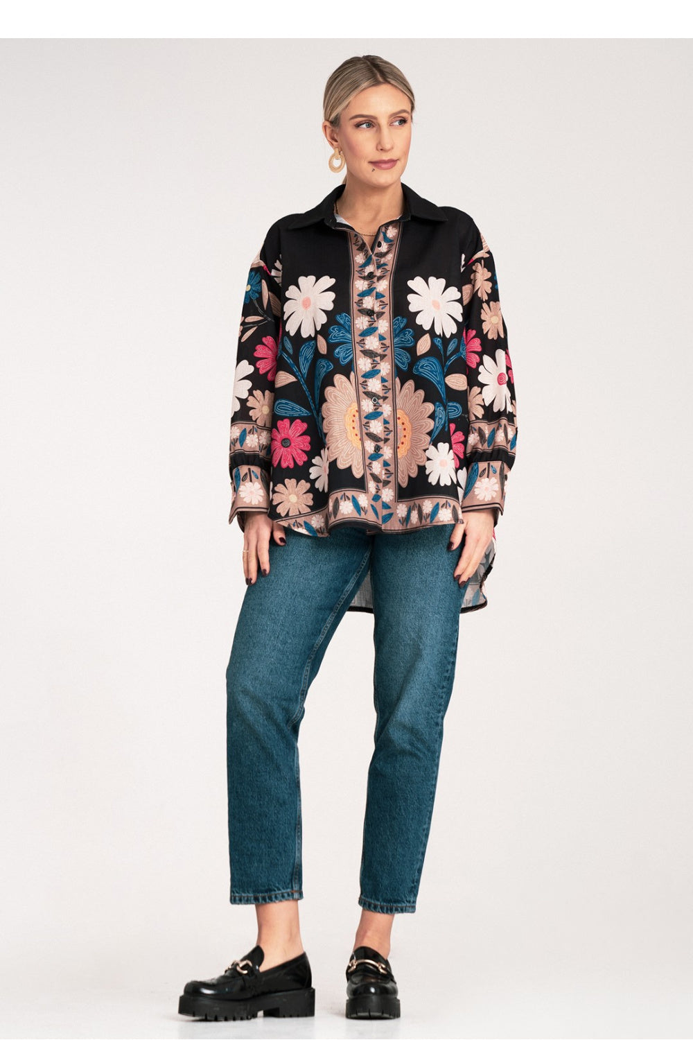 Blouse femme Figl — noir