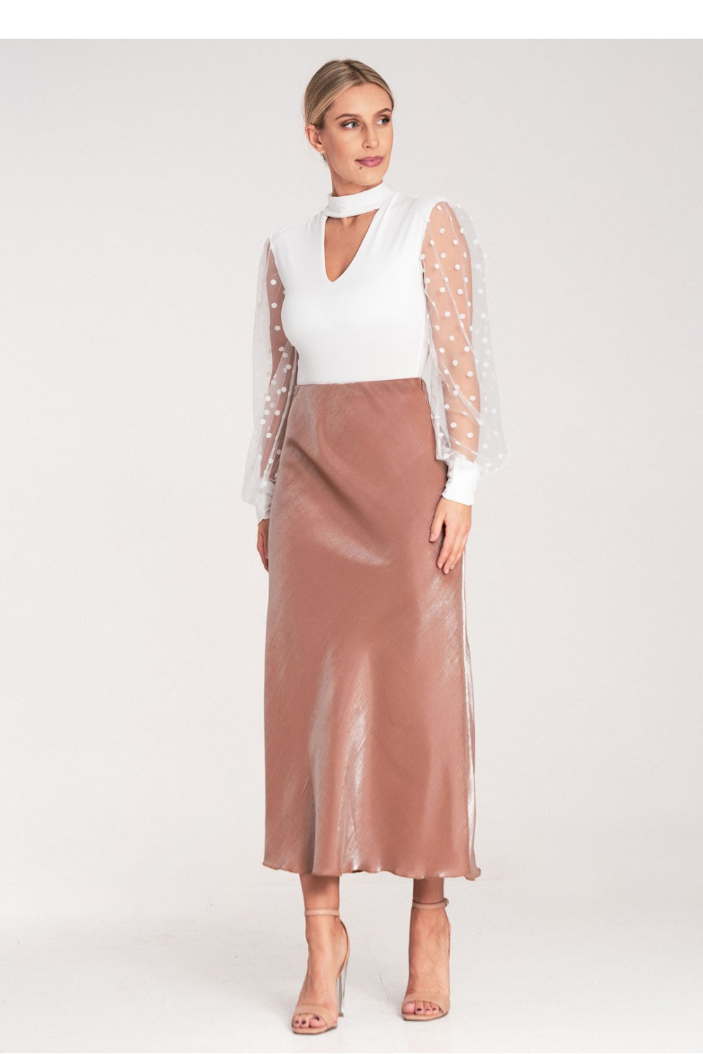 Jupe femme Figl — beige