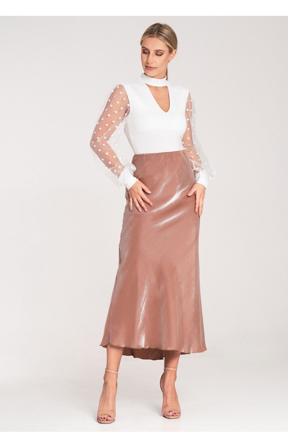 Jupe femme Figl — beige