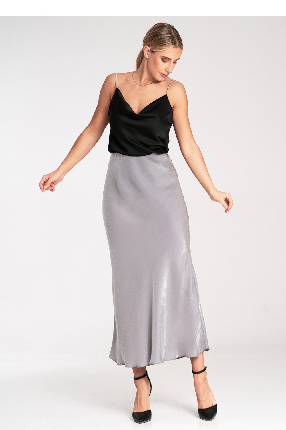Jupe femme Figl — gris