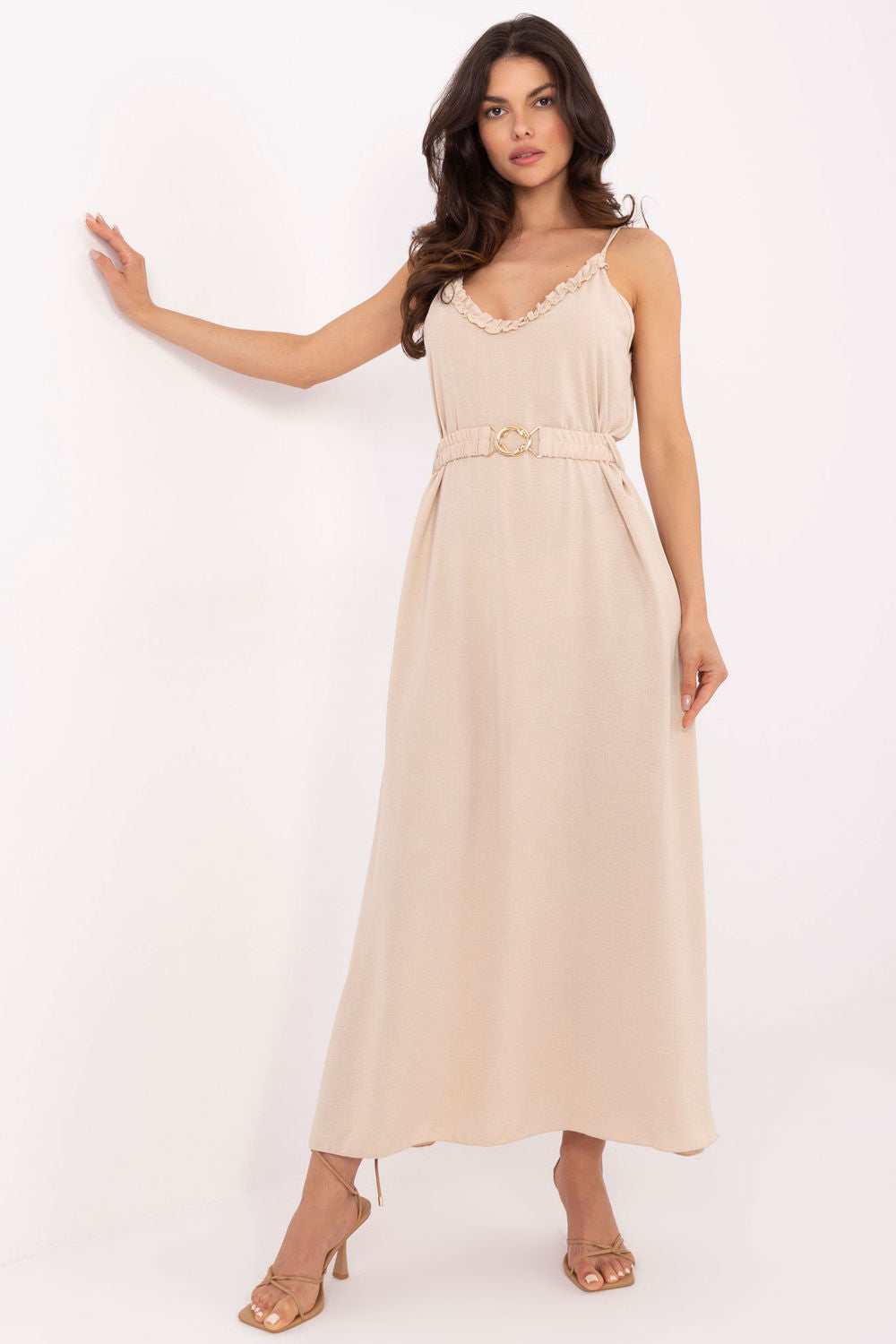 Robe femme Och Bella De Jour De — beige
