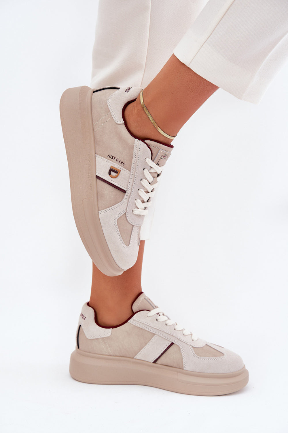 Chaussures de sport femme Step in style — beige