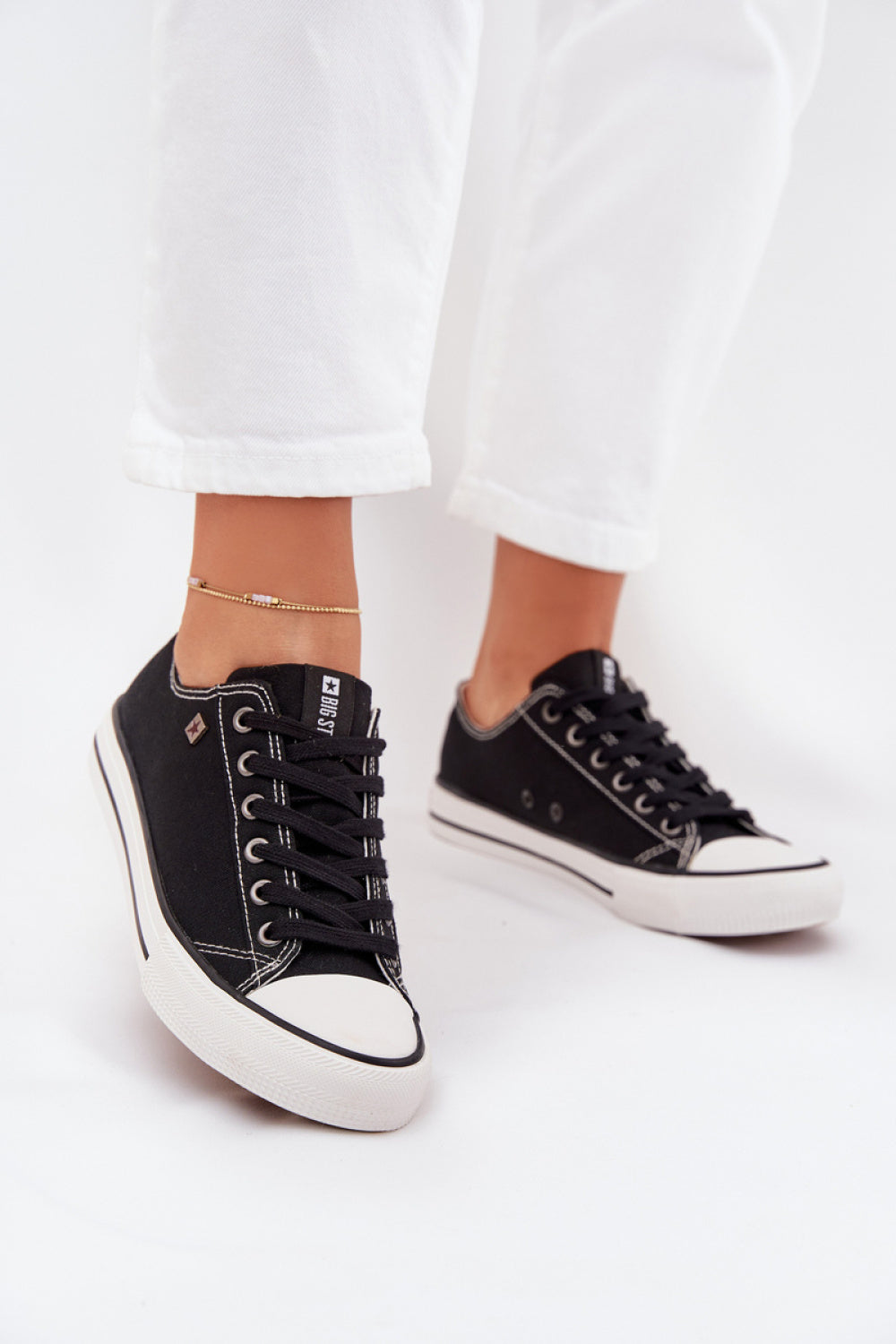 Baskets femme Step in style — noir