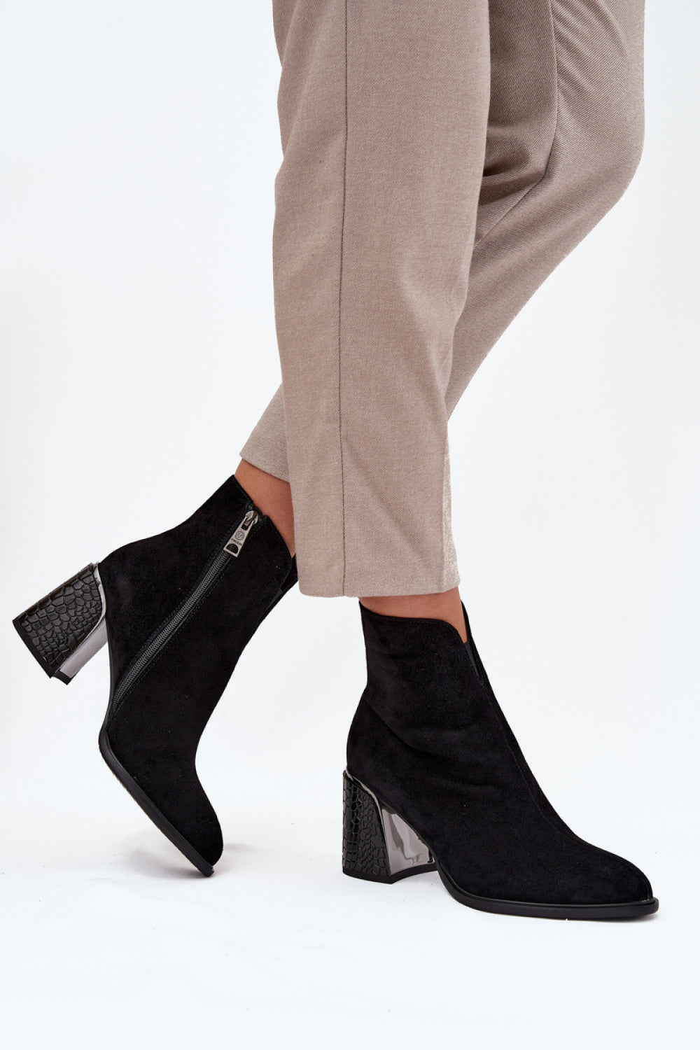 Bottes femme Step in style À Talons À — noir
