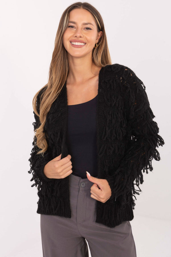 Cardigan femme Rue Paris — noir