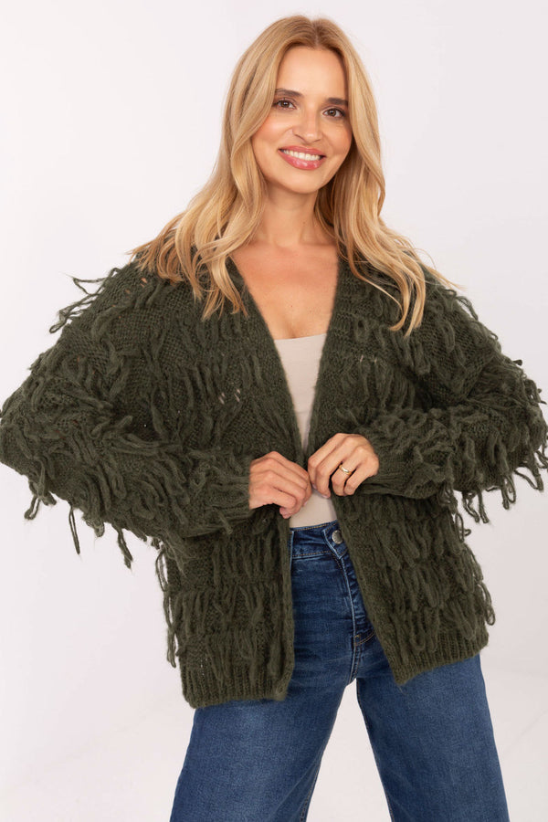 Cardigan femme Rue Paris — vert