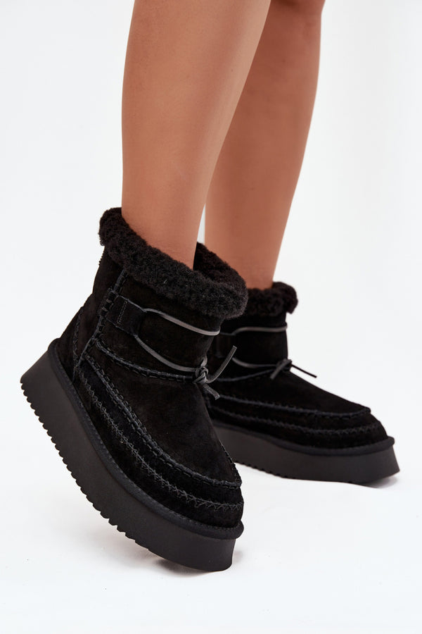 Bottes femme Step in style De Neige De — noir
