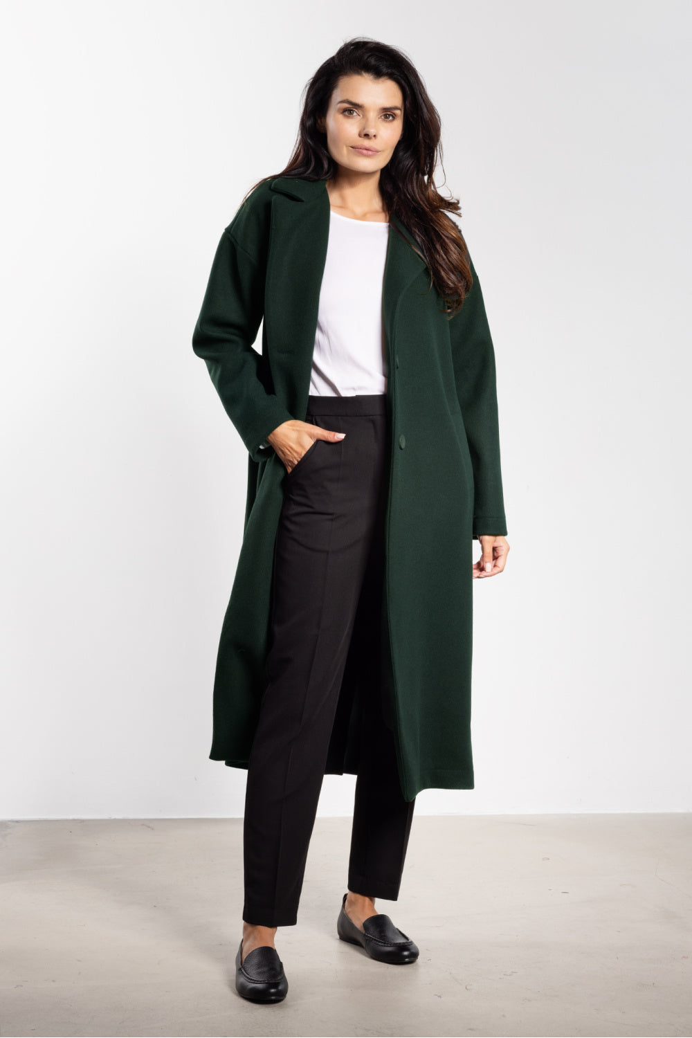 Manteau femme awama — vert