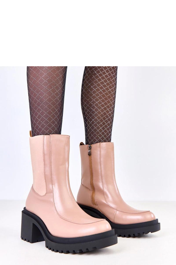 Bottes femme Solea À Talons À — beige