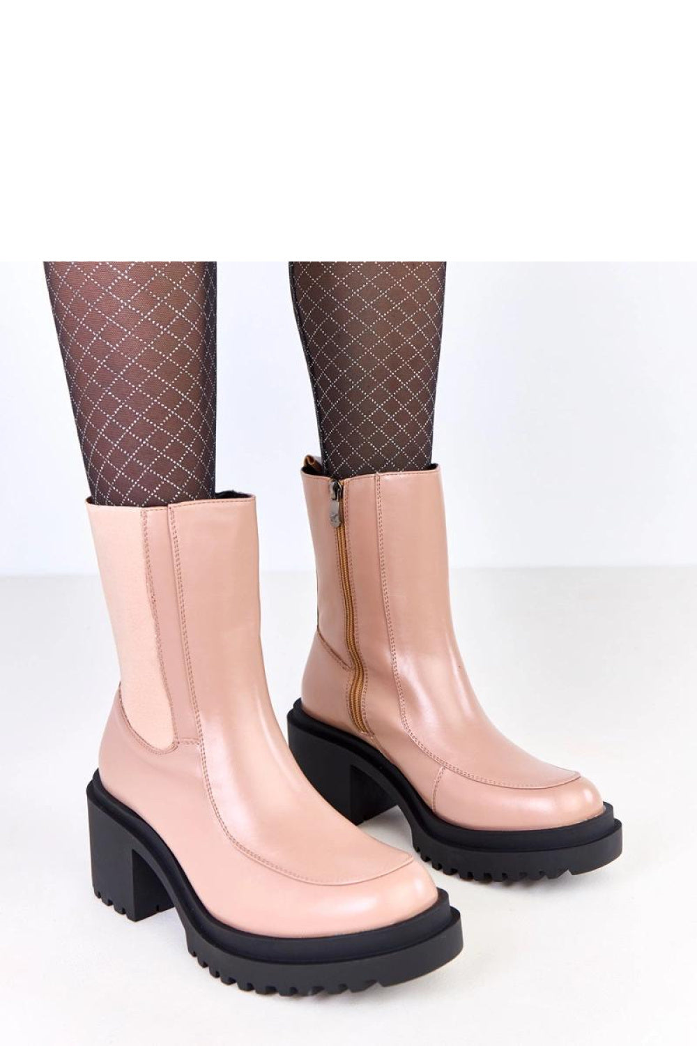 Bottes femme Solea À Talons À — beige