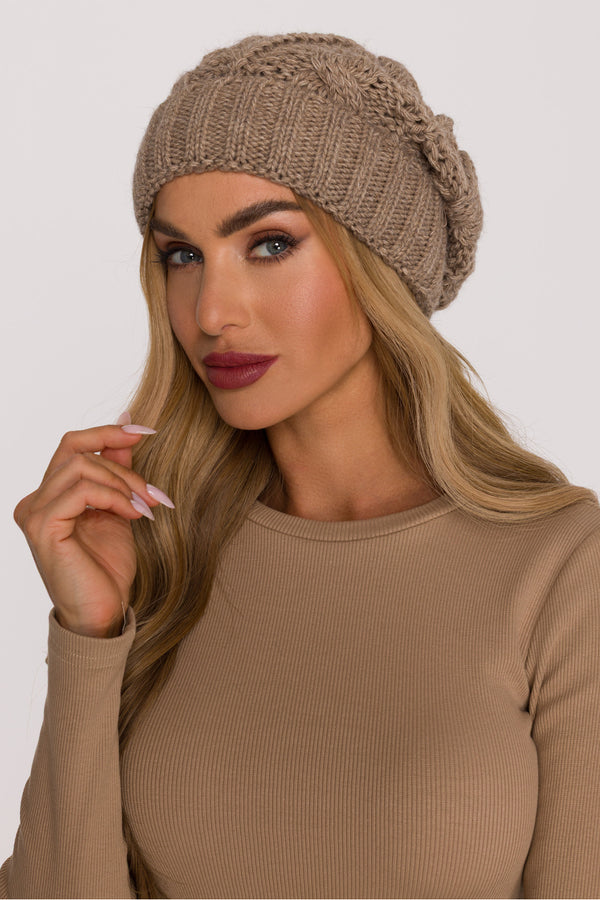 Bonnet femme Moe — beige