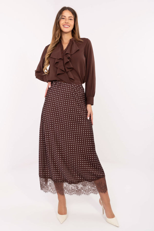Jupe femme Rue Paris Longue Longue — brun