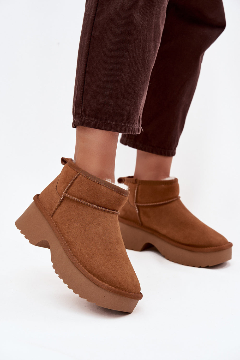 Bottes femme Step in style De Neige De — brun