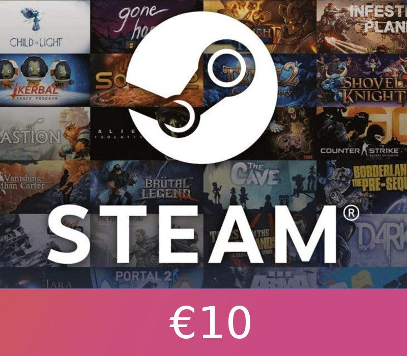 Steam Gift Card €10 Global Activation Code