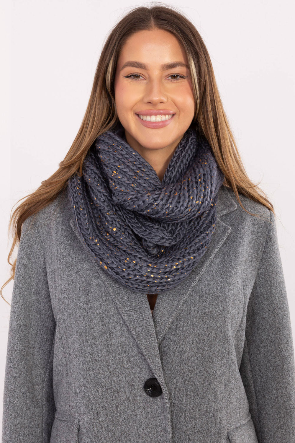 Infinity Écharpe femme AT — gris