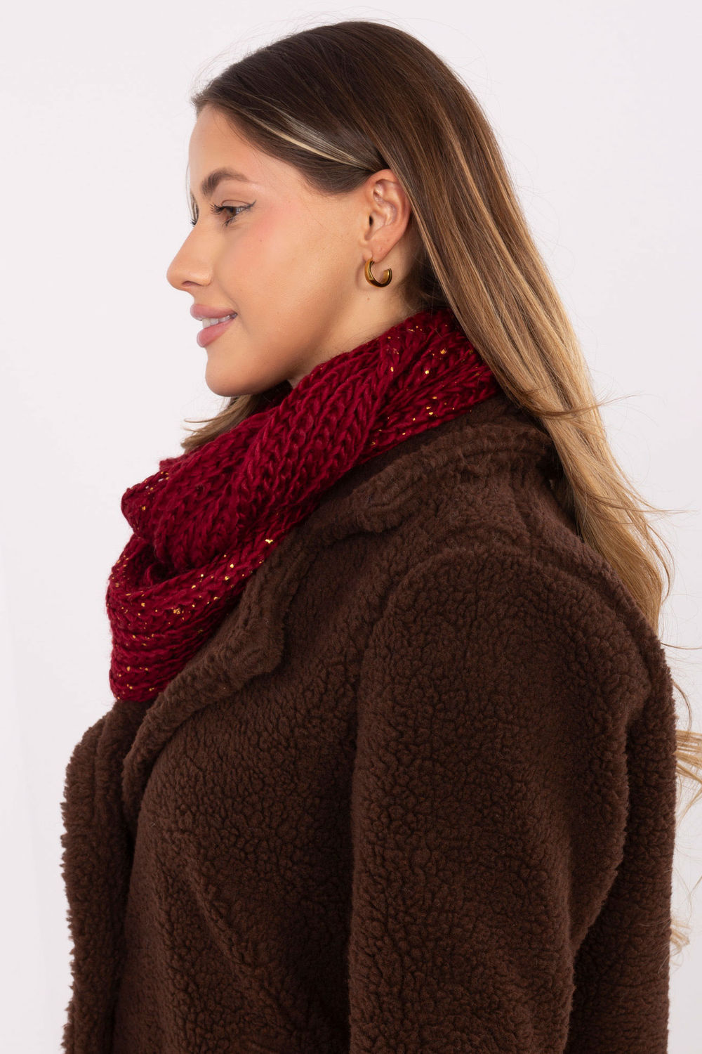 Infinity Écharpe femme AT — rouge
