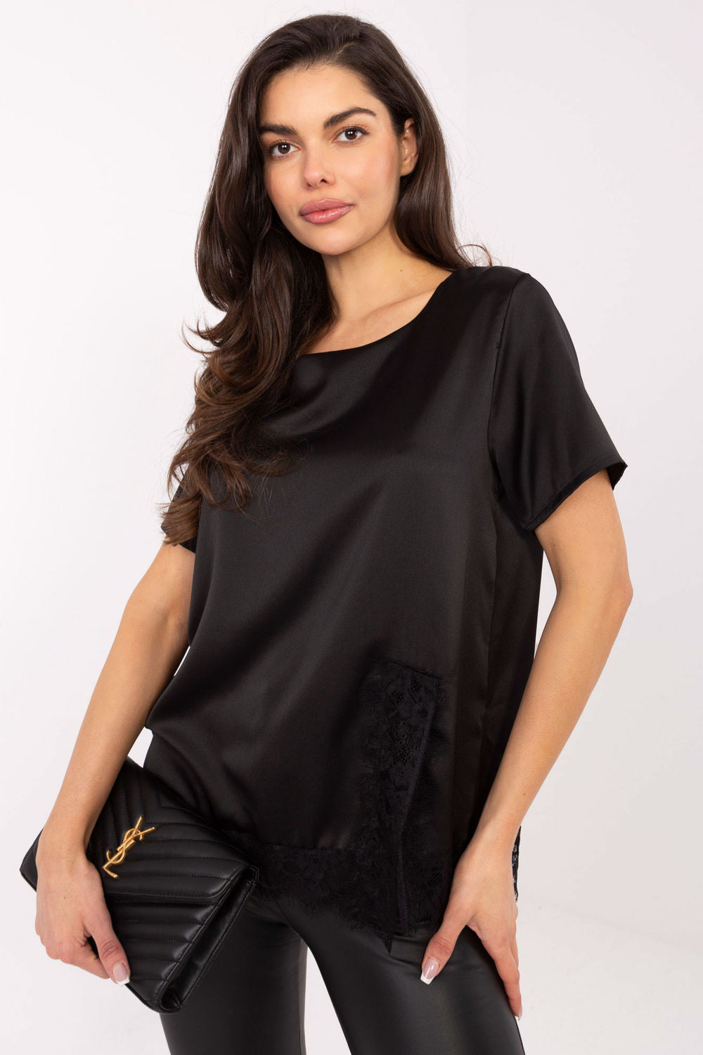 Blouse femme Italy Moda Chemisier Chemisier — noir