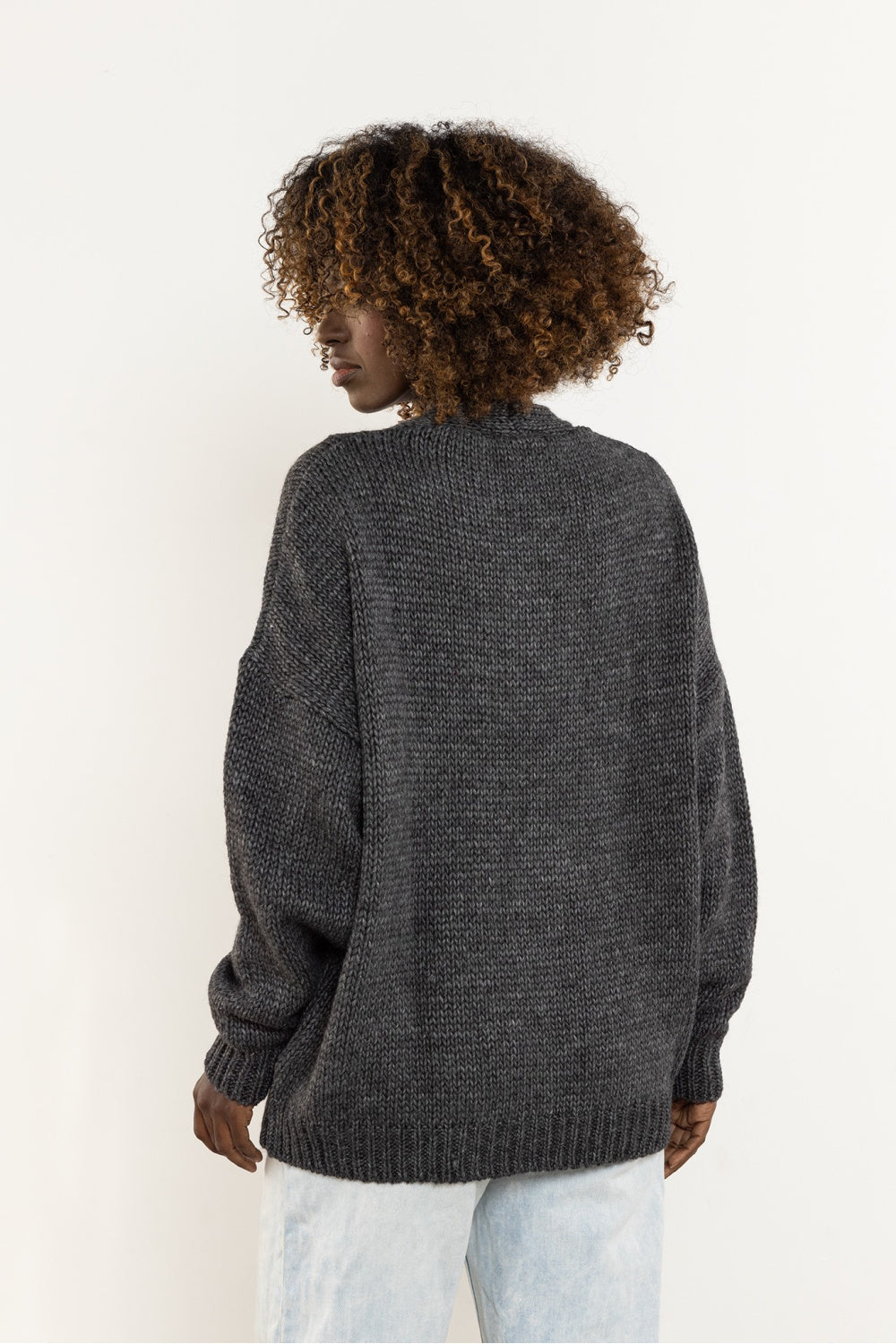 Cardigan femme awama — gris