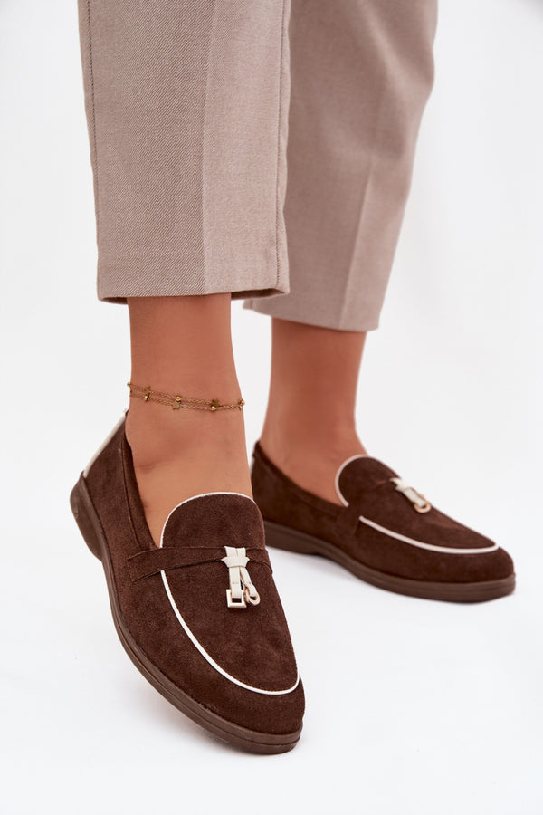 Loafers femme Step in style — brun