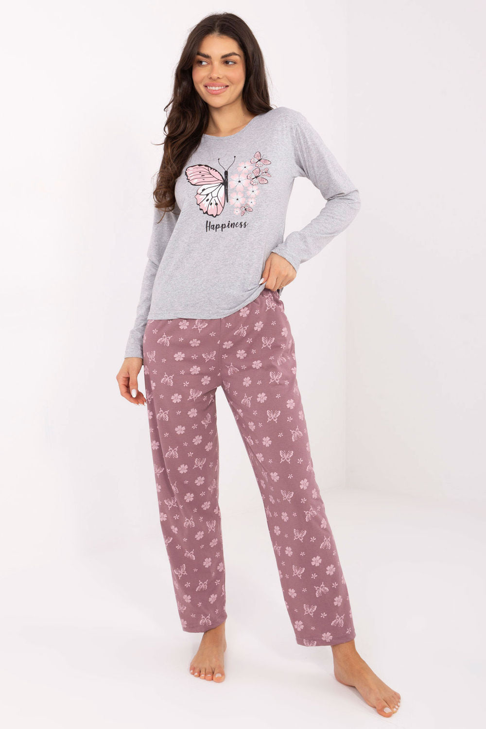 Pyjama femme Forever Pink — gris