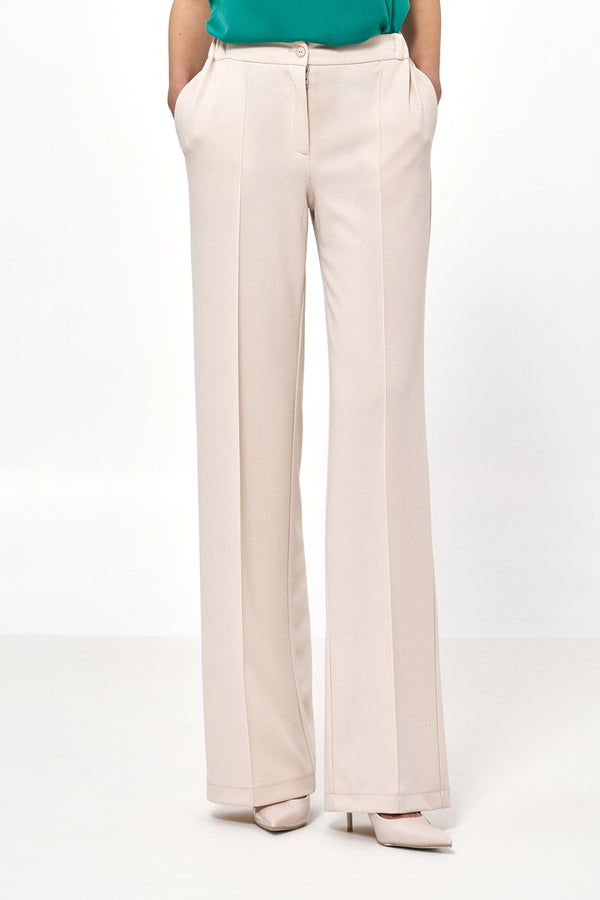 Chaussures à talons femme Nife Pantalon Pantalon — beige