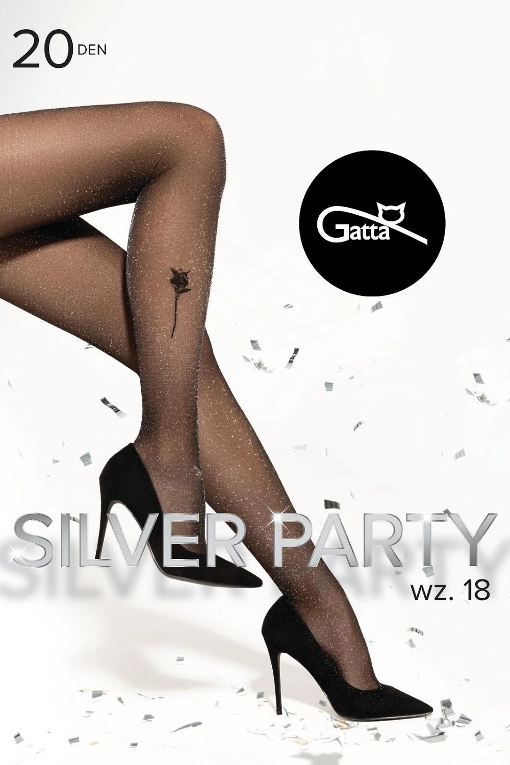 Collant femme Gatta — noir