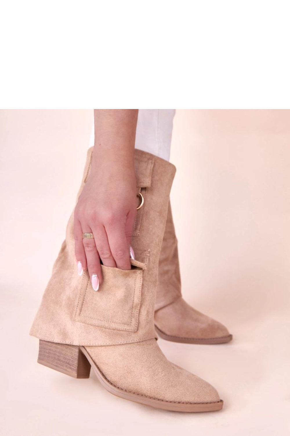 Bottes femme Solea À Talons À — beige