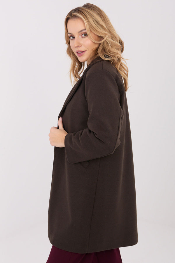 Manteau femme Italy Moda — brun