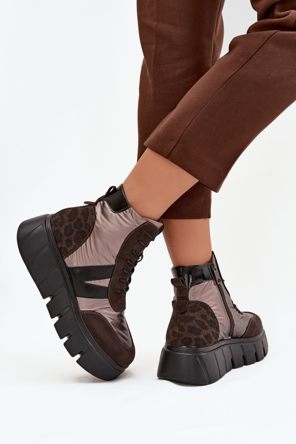 Bottes femme Step in style À Plateforme À — brun
