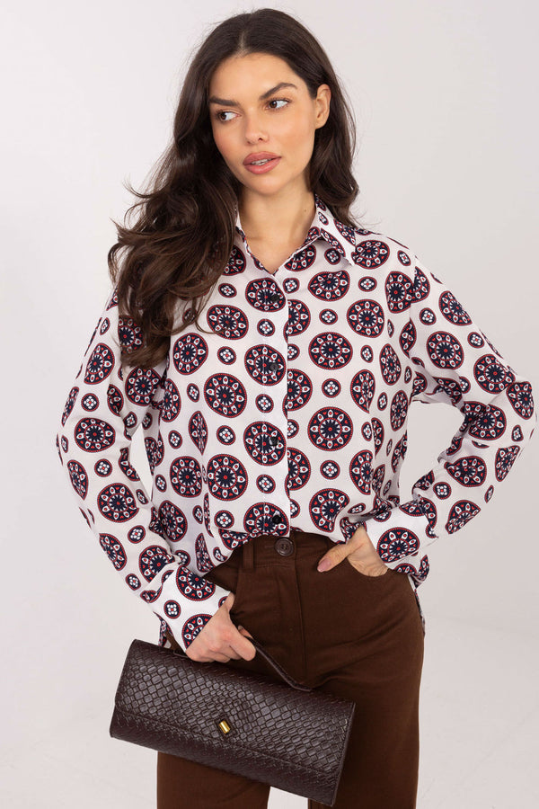 Blouse femme Lakerta — rouge