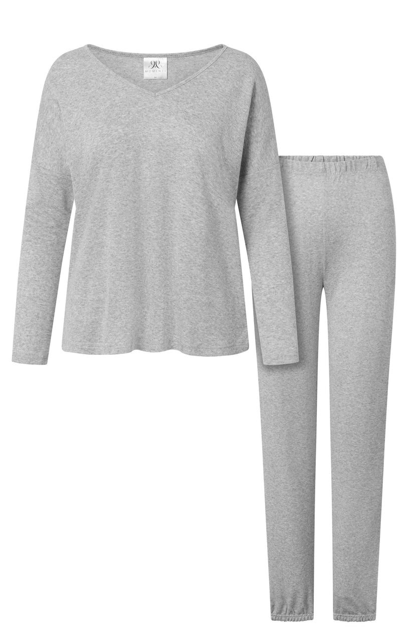 Pyjama femme Momenti Per Me — gris