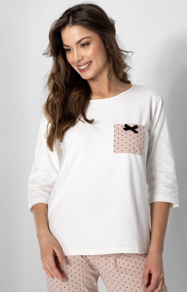 Pyjama femme Momenti Per Me — rosé