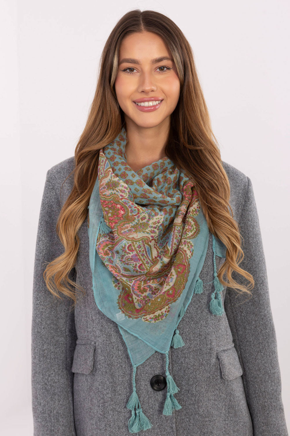 Foulard femme AT — vert