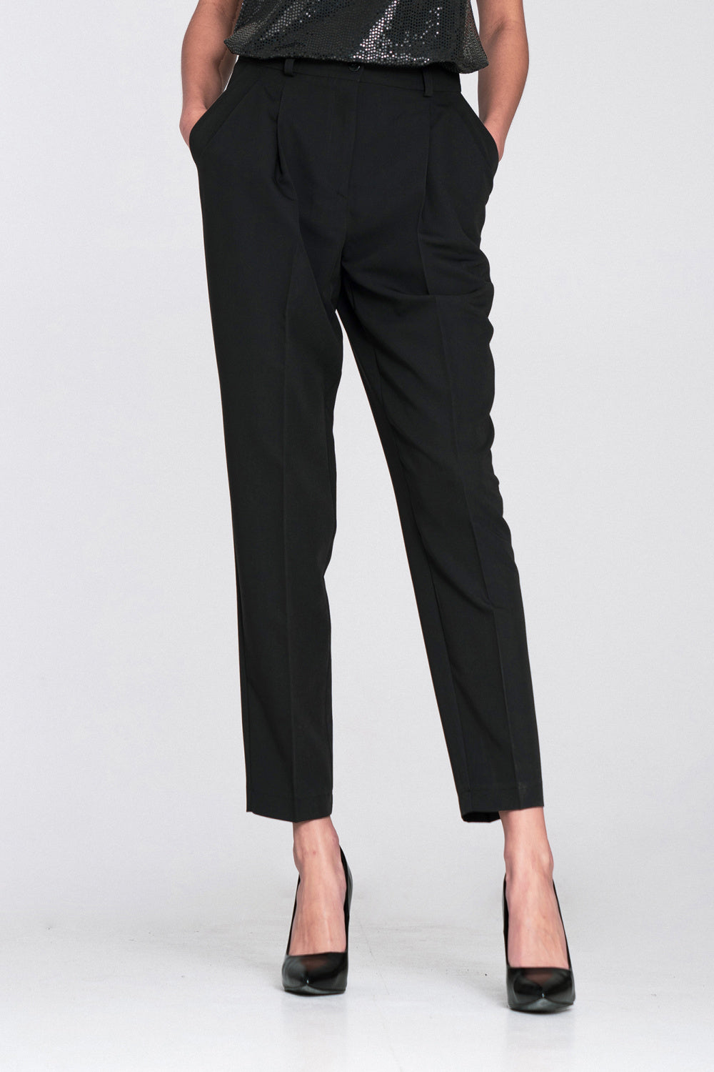 Chaussures à talons femme Nife Pantalon Pantalon — noir