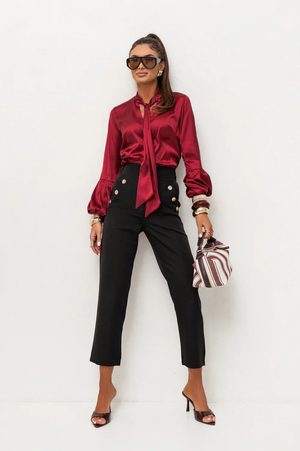 Blouse femme LaBalancia — rouge